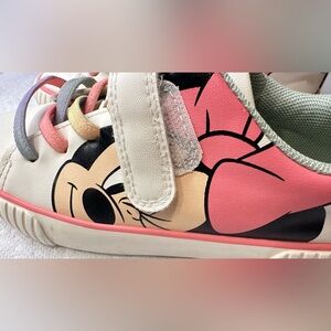 Adorable size 12 Daisy Duck and Minnie sneakers used but good condition